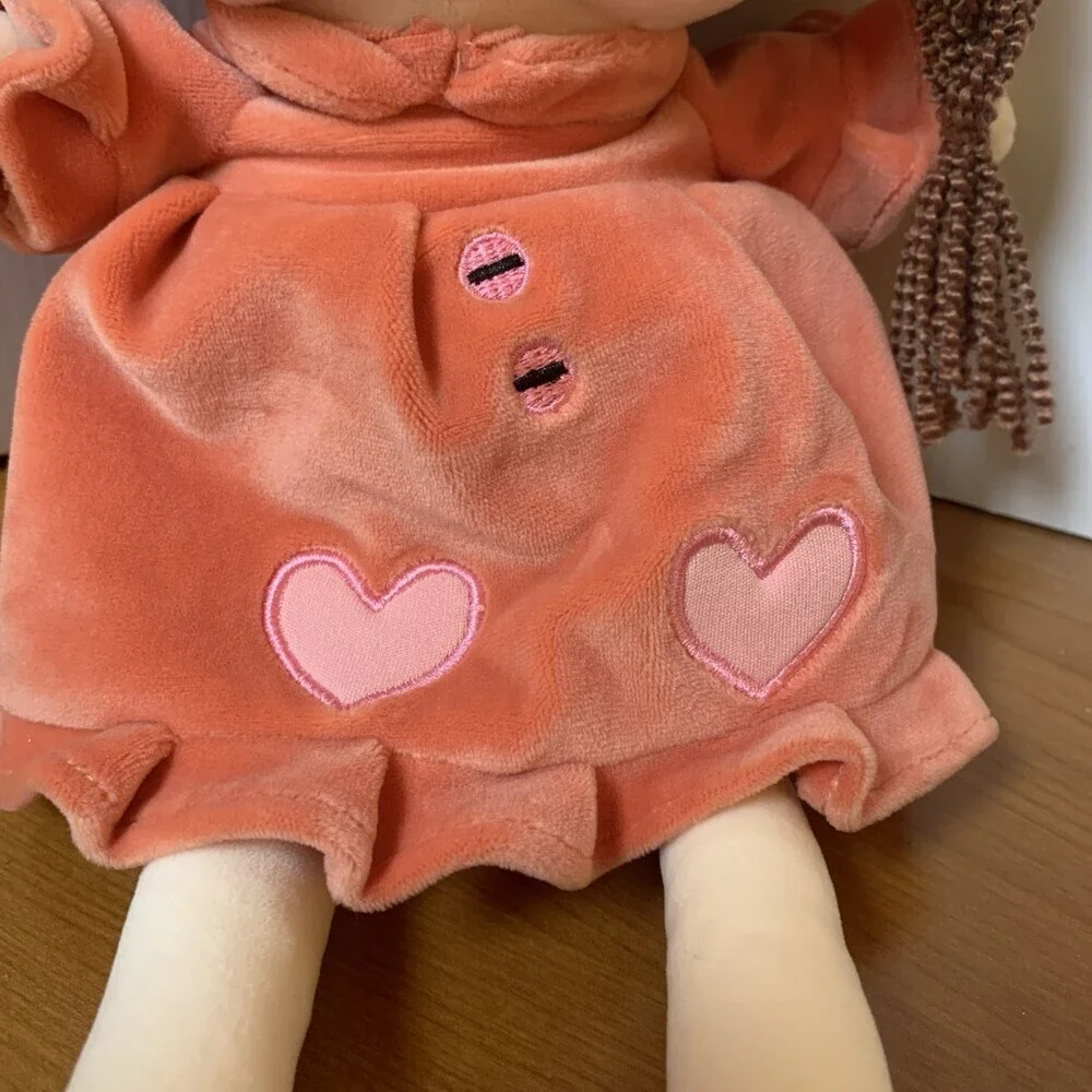 Plush Girl Baby Doll W/Clothes Extra Soft 18”